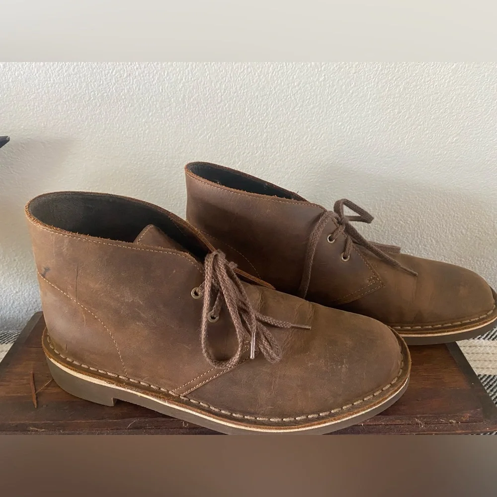 Clark’s - Men’s - Bushacre 2 - Leather Chukka - ankle Boot - 15522 - Size 7.5